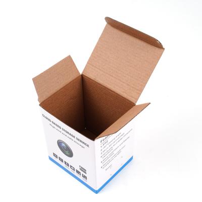 China Disposable Custom Size Made Corrugated Cardboard Packaging Box Printed Boxes With Logo for sale