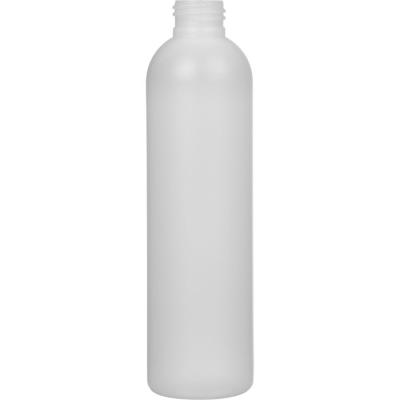 China 8OZ (240ML) HDPE PLASTIC BALL COSMO ECO-FRIENDLY NATURAL ROUND BOTTLE 24MM 24-410 for sale