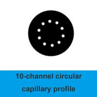 China High Precision 10 Channel Capillary Quartz Tube Circular for sale