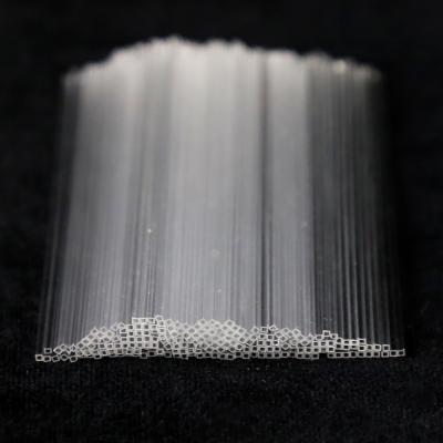 China Customizable High Purity Quartz Glass Porous Quartz Tube Quartz Capillary Circular Tubing for sale