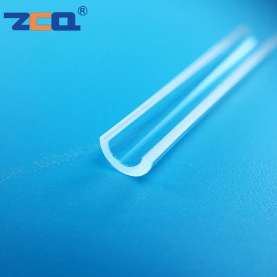 Cina Quarzo ottico Rod Clear di elevata purezza a forma di U per la combinatrice della fibra in vendita