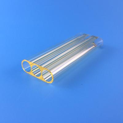 China Samarium Doped Quartz Flow Tube for sale