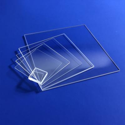 China Optische UVquarz-Glas-Disketten färben klar 0.1-30mm Stärke zu verkaufen