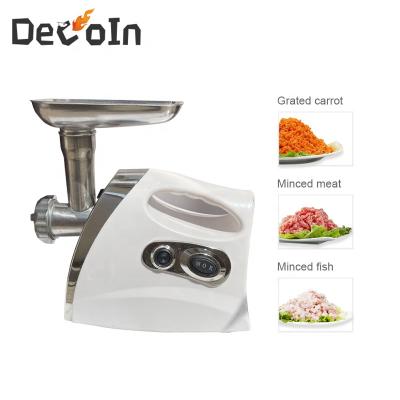 China Modern Simplicity Hot Sale White Electric Meat Chopper Meat Grinder Machine 2800 Watt Commercial Kitchen Appliances Household Safety for sale