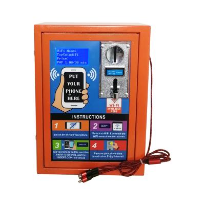 China 2021 Cheap Big WiFi Signal Range New Idea Steel Plate Vandal Proof Automatic WiFi Hotspot Vending Machine for sale