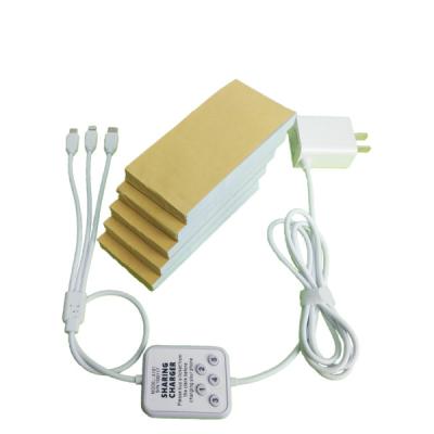 China Phone Charging 2019 Best Selling Product 3 in 1 5 Charging Digit Mobile Phone Share Rental Charger for Public Places for sale