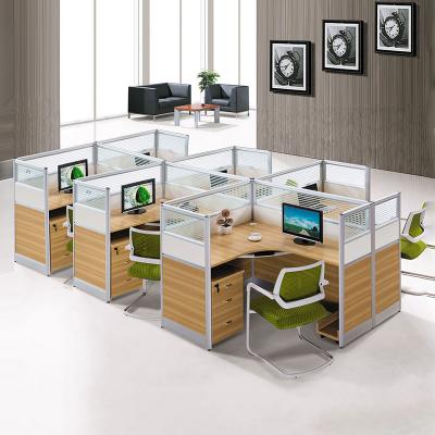 China Commercial Modular Office Workstation Office Furniture Compartment Height Modern Standard Workstation Partition Office for sale