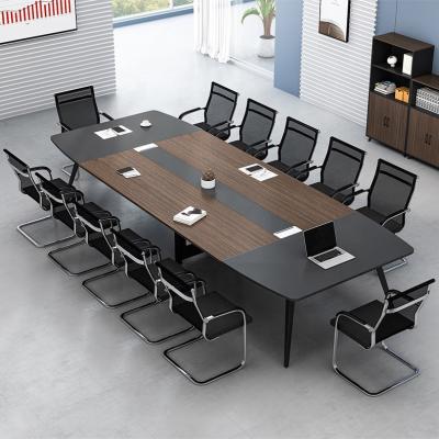 China Modular Design Expandable Modern Office Furniture Conference Table Wooden Meeting Desk for sale