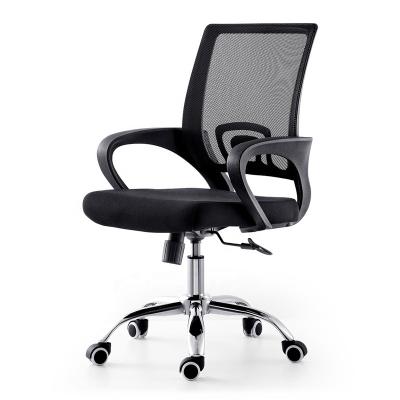 China (Size) Modern Adjustable Mesh Swivel Task Office Chair Computer Chair Office Partition Workstation Furniture Staff Chair for sale