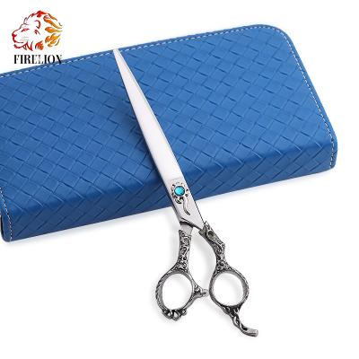 China New 7.5 Inch SUS440C Dog Cutting Scissors and Straight Shear Pet Grooming Scissors for Dog for sale