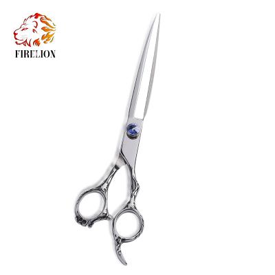 中国 Cutting Scissors Professional 7 Inch Diamond Screw Blue Hairdressing Scissors Cutting Scissors 販売のため