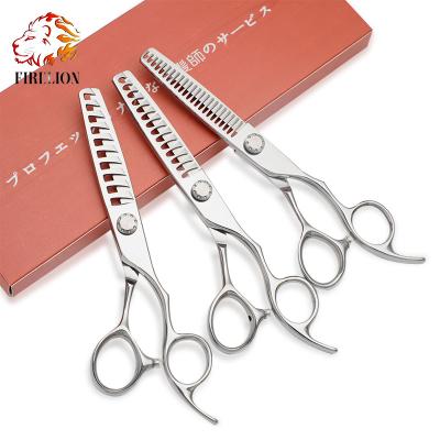 China Fishbone Teeth Thinning Scissors Japan 440C Barber Thinning Scissors Fishbone Teeth Scissors Hair Scissors en venta