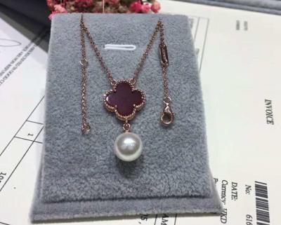 中国 925純銀製の宝石用原石の宝石類Pendant NecklaceヴァンCleef/Arpelsデザイナー 販売のため