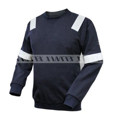 China Modacrylic Flame Retardant Modacrylic Shirt Hi Flame Retardant Clothing Sweater FR Force Work Shirt Safety Reflective Workwear Workwear for sale