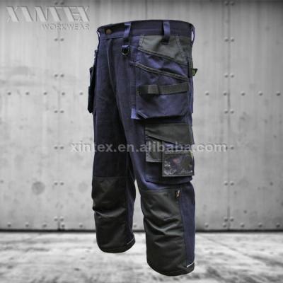 China Workwear Cotton Twill Woven Carpenter Pirate Trousers High Waist Breeches Workwear Pirate Pants for sale