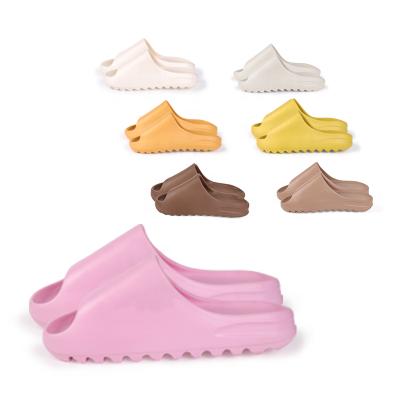 China CUSTOMER REVIEWS (0)‎ JOGHN Wholesale Summer Yeezy Slides Women's Authentic EVA Earth Brown Slides Soft Slippers EVA Earth Brown Slides for sale