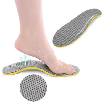 China Plantar Flat Arch Support Fasciitis Foot Insoles Foot Inserts Orthotics Insoles For Shoes for sale