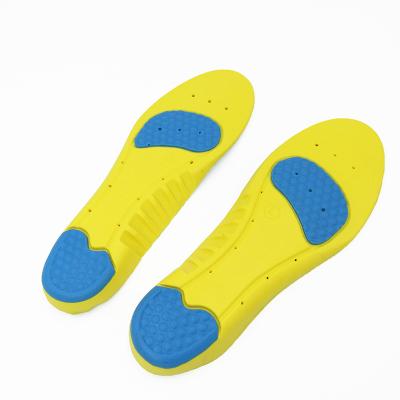 China Sprots Lightweight Flat Cushioned Breathable Sports Soft PU Foam Insoles For Heels for sale