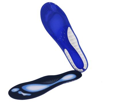 China PU Massage Cushioning Sports Honeycomb Gel Bottom Insoles for sale