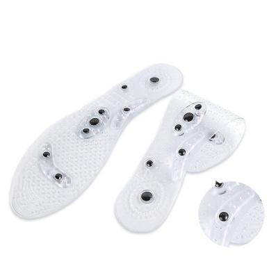 China Orthotic For Amazon Sale Flat Foot Massager Shoes Magnetic Insoles Therapeutic Acupuncture Foot Pain Relief Easy Cut Hot for sale