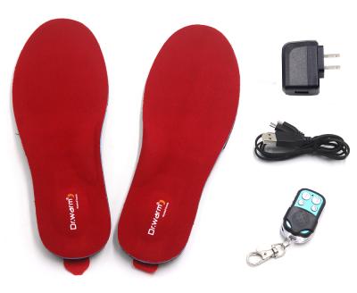 China Rechargeable Skating Battery Heated Insoles With Wireless Remote Control And Heating Battery Heated Insoles for sale