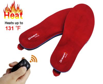 China Usb Skate Logo Printing Ach Support Custom Orthotic Electric Heater Eva Rechargeable Heated Insoles for sale