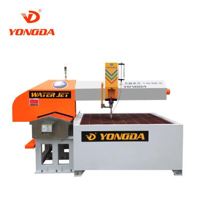 China Building Material Stores YONGDA YD-3020 3 AXIS CNC CUTTING MACHINE 3 AXIS STONE CUTTING MACHINE WATERJET FOR DNA STONE GRANITE for sale