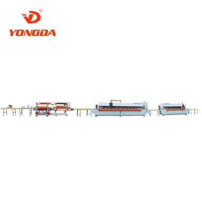 China New Stores YONGDA YH-1200 (6+6) Stone Square Edge Polishing Machines High Accuracy Ultra-speed Building Material and Bevel Edge Polishing Machine for sale