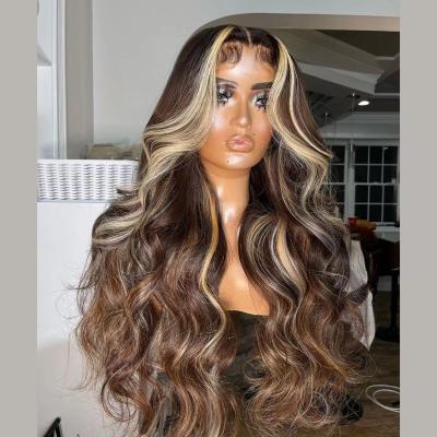 China 13x4 13x6 Body Wave 13x4 13x6 Body Wave Closure Wig Virgin Human Hair 360 Full Lace Transparent Natural Brazilian Lace Wigs For Women for sale