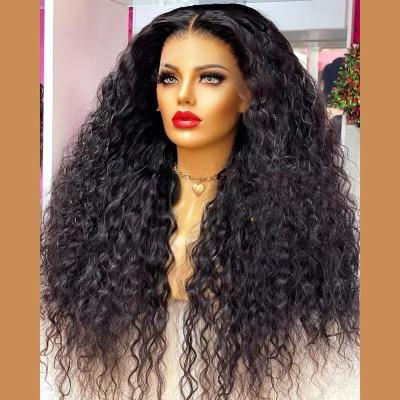 China Body Wave 100% Virgin Human Hair Lace Front Wig HD Brazilian Transparent Swiss Body Wave Curly Wigs For Black Women for sale