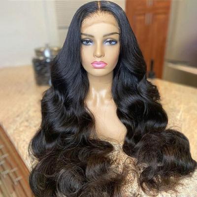 China Body Wave 30 Inch 13x6 HD Transparent Lace Front Human Hair Wigs Body Wave Human Hair Lace Front Wigs 4x4 Water Wavy 4x4 Lace Closure Wig for sale