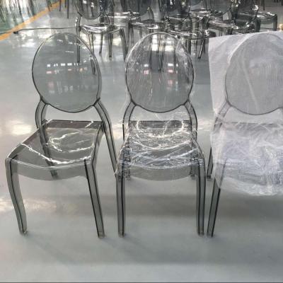 China Louis Modern Crystal Chair Event Crystal Chair / Resin Chair for sale