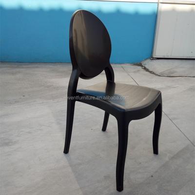 China Black Hotel Chair Eventfur Resin PP Mirage Chair New for sale