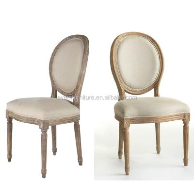 China Cheap solid wood solid wood Louis Chair for hotel restaurant dining for sale