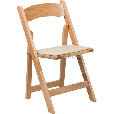 China Solid wood morden antique wood folding chair with great price for sale