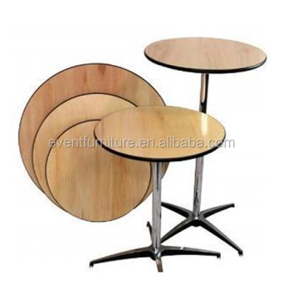 China Durable Round Foldable PANEL PVC Folding Dining Table for sale