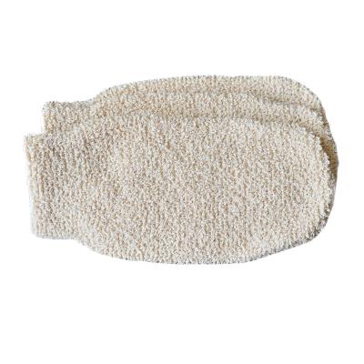 China EXFOLIATE Natural Fiber Hemp Bath Towel Gloves Manufacturer Custom Bath Towel Factory for sale