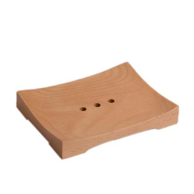 China Eco-Friendly Natural OEM Eco-Friendly Logo Wooden Soap Dish Custom Made Soap Dish Holder for sale