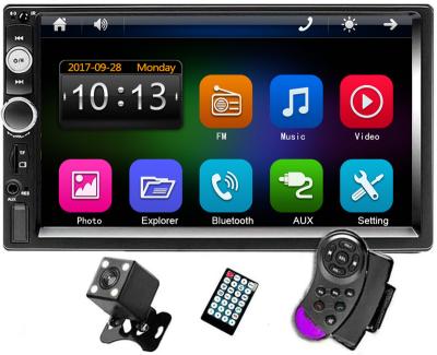 China ZYD 7 Inch Car Stereo Low Price Multifunctional Universal Touch Screen Double Din With Rear Camera for sale