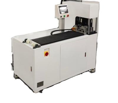 China Wooden Venetian blinds full automatic pull cut punching machine for Headrail Venetian blinds headrail punching reduced machine for sale