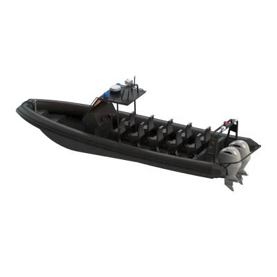 China Hypalon 8.6m 28ft Sport Rib Classic Boat 860 Rigid Inflatable Aluminum Fishing Boats for sale