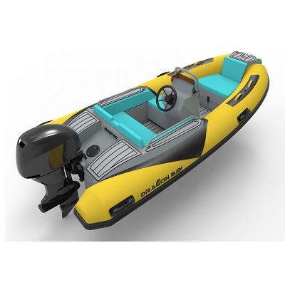 China New Design Classic Durable CE PVC Hypalon Zodiac Certificate Inflatable Rib Boat For Sale for sale