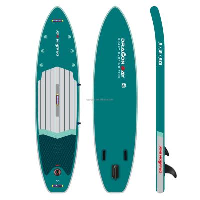 China New Design Unisex Porcelain Soft Windsurf Inflatable Paddle Board Surfboard In Ocean Water for sale