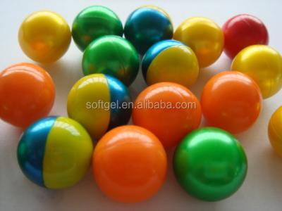 China edible gelatin & PEG/Oil 0.68 Calorie Paintball Balls for sale