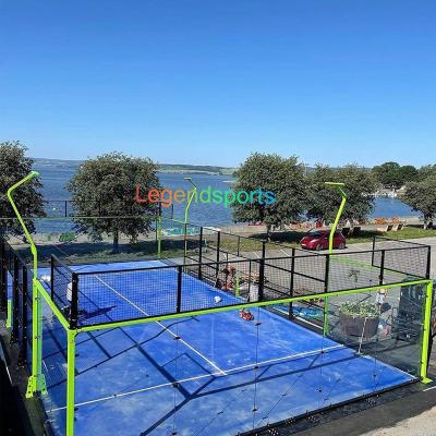 China Easy to Assemble Paddle-Tennis-Court Available Multicolor 10m*20m for sale