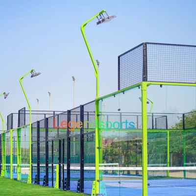 China Legendsports Factory OEM Black Color Padel Tennis Court Price 10m*20m for sale