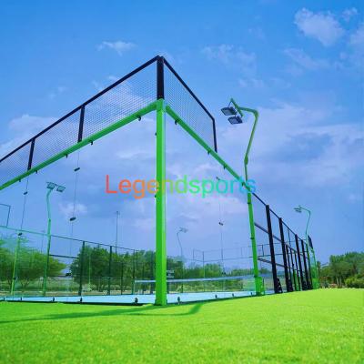 China New Promotional 10m*20m Multicolor Promotional Instant Padel Court Available From Legendsports for sale