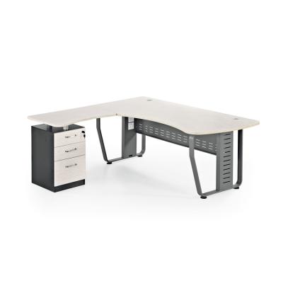 China (Size) adjustable style L shape boss modern design desk for sale