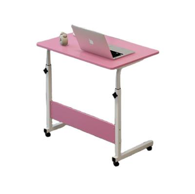 China (height) adjustable mobile bed computer desk table with wheel for sale