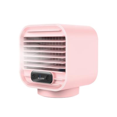 China Home Office Hotel Factory Price Portable Air Conditioner Fans Air Cooler Table Fan Rechargeable Electric Circulator for sale